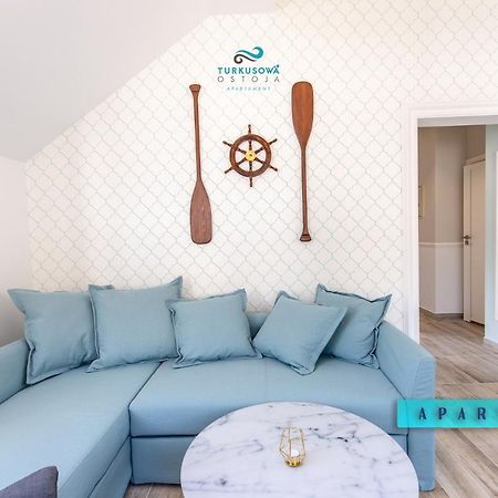 Turkusowa Ostoja Apartament Łukęcin Buitenkant foto