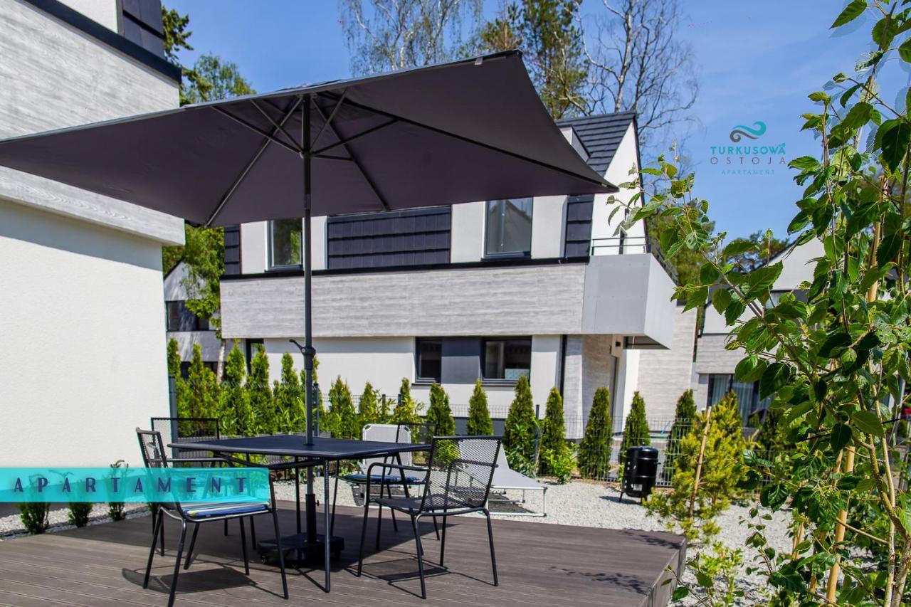 Turkusowa Ostoja Apartament Łukęcin Buitenkant foto