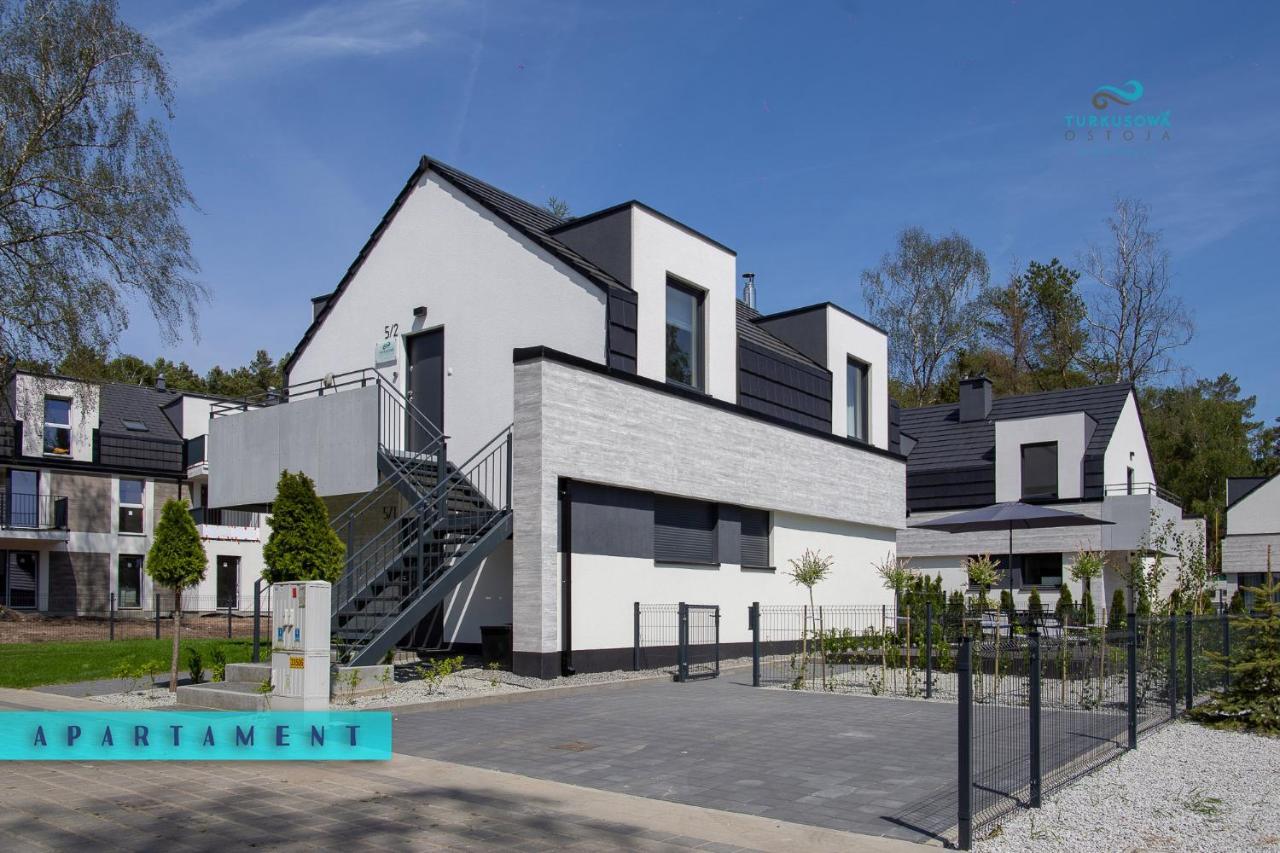 Turkusowa Ostoja Apartament Łukęcin Buitenkant foto