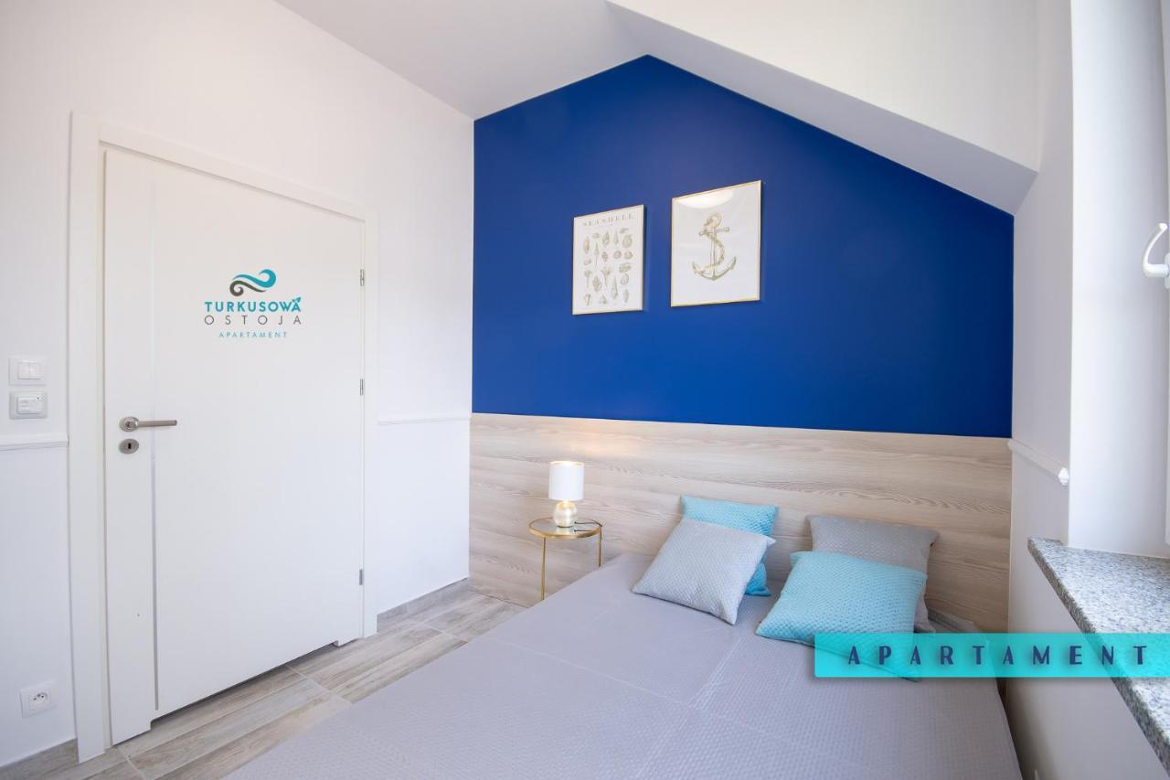 Turkusowa Ostoja Apartament Łukęcin Buitenkant foto