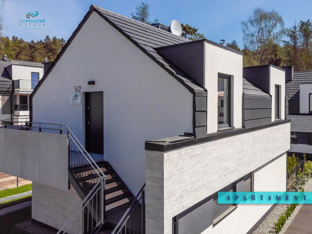 Turkusowa Ostoja Apartament Łukęcin Buitenkant foto