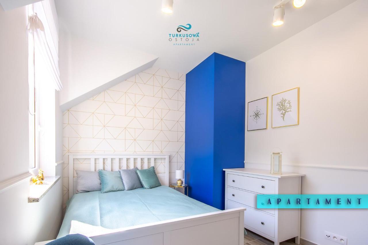 Turkusowa Ostoja Apartament Łukęcin Buitenkant foto