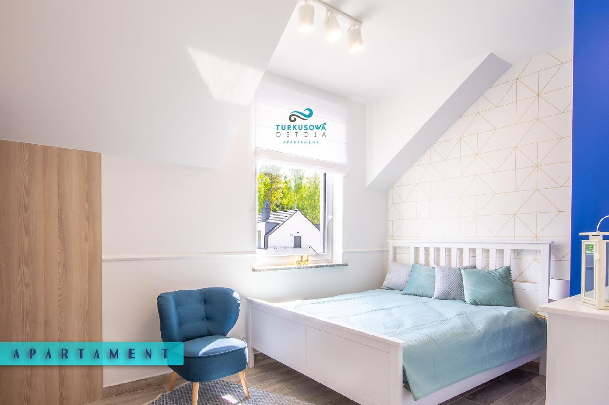 Turkusowa Ostoja Apartament Łukęcin Buitenkant foto