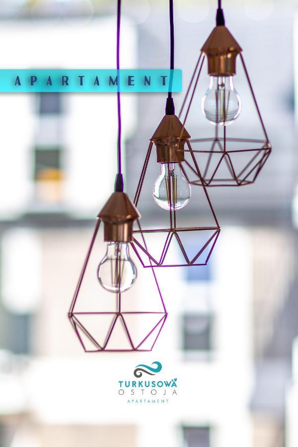 Turkusowa Ostoja Apartament Łukęcin Buitenkant foto